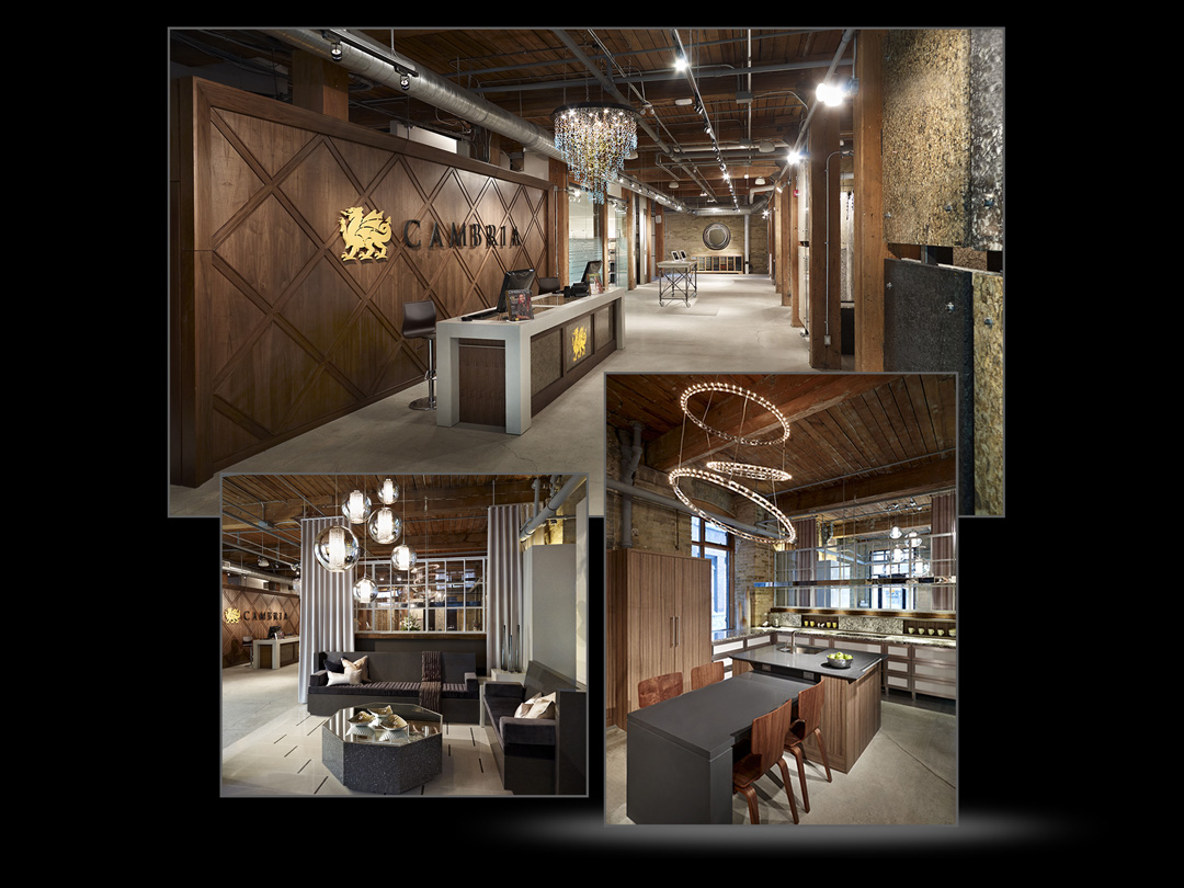Architectural Interior of Cambria lobby and showroom-11
