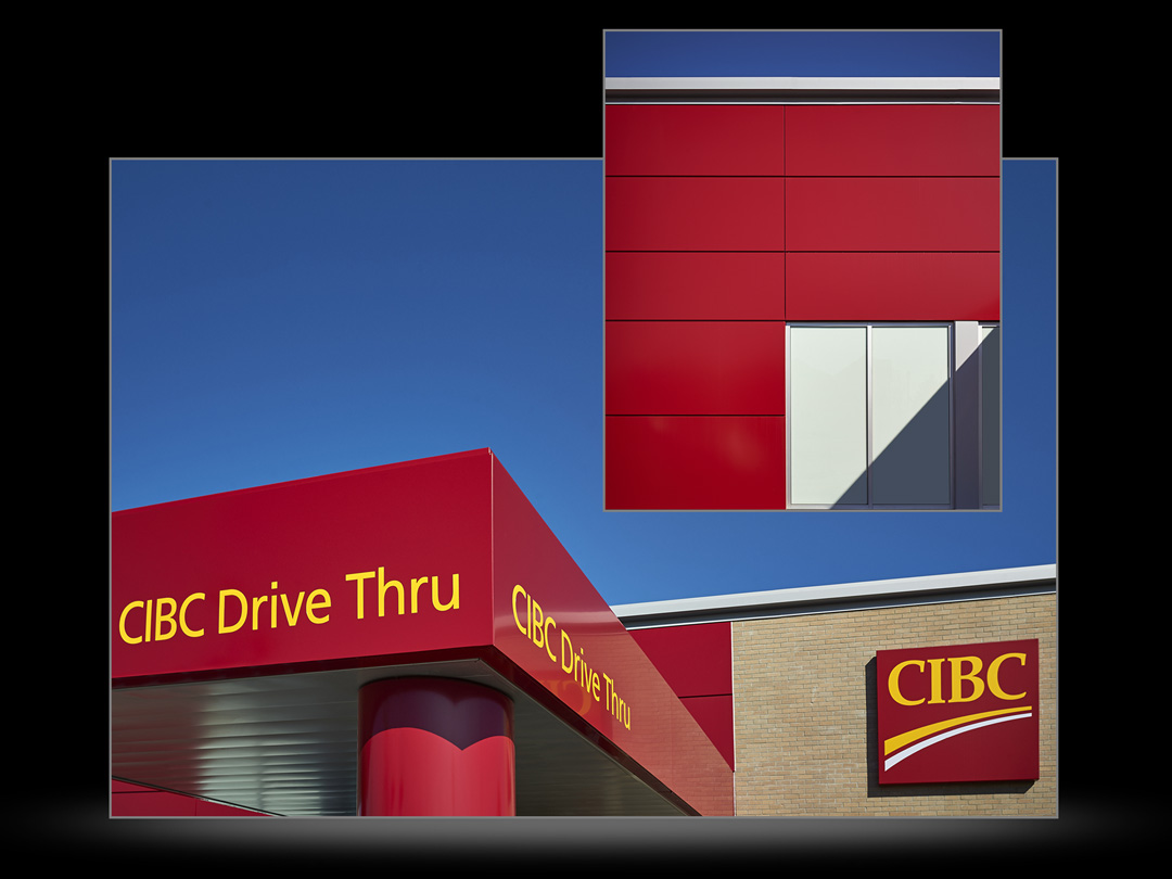 Architectural exterior details of CIBC branch-18