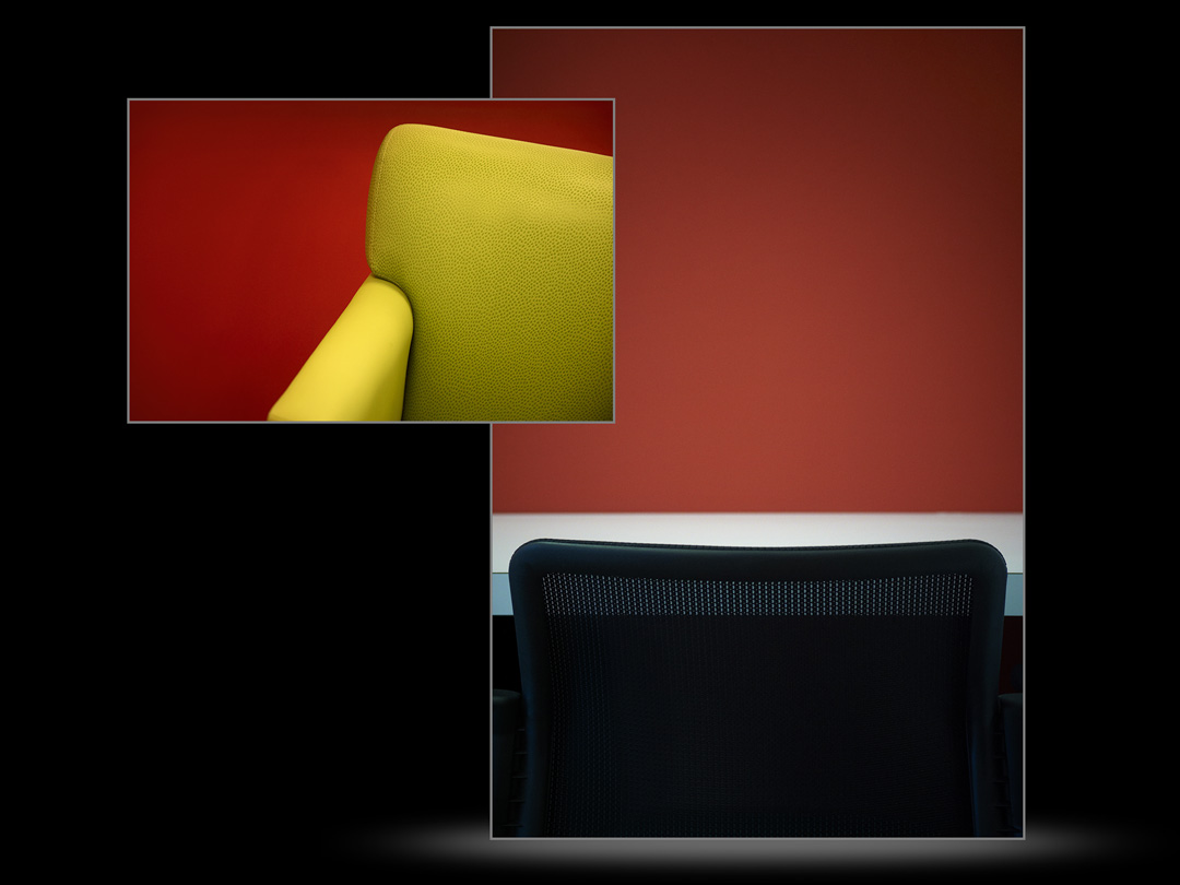 Architectural interior details of office seating-19