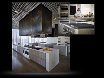 Architectural Interior of GE Mabe Canada showroom teaching kitchen-15