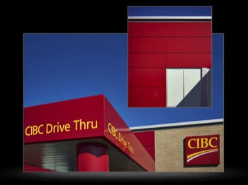 Architectural exterior details of CIBC branch-18