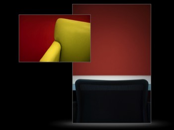Architectural interior details of office seating-19