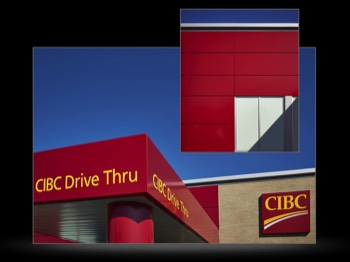  Architectural exterior details of CIBC branch-18 