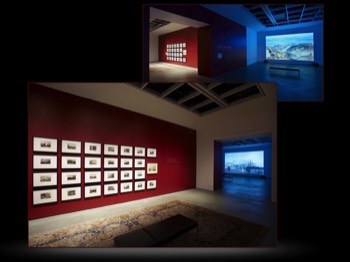  Architectural interior of art exhibit-20 