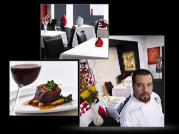  Food Photographer-Culinary Black Tree Restaurant interior with chef and plated food-4 