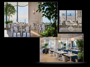 Hotel and Resort Photography Accor SO Hotel Cuba restaurant and lounge with ocean view -13