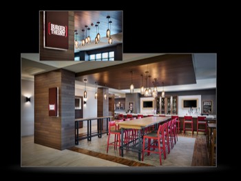 Hotel and Resort Photography Best Western Windsor main lobby with fire place and front desk-22