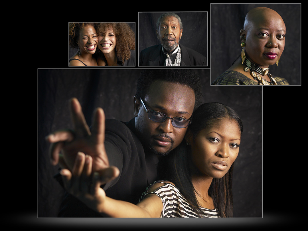 Editorial Portrait Photography and Head Shots of musicians on a dark background-14