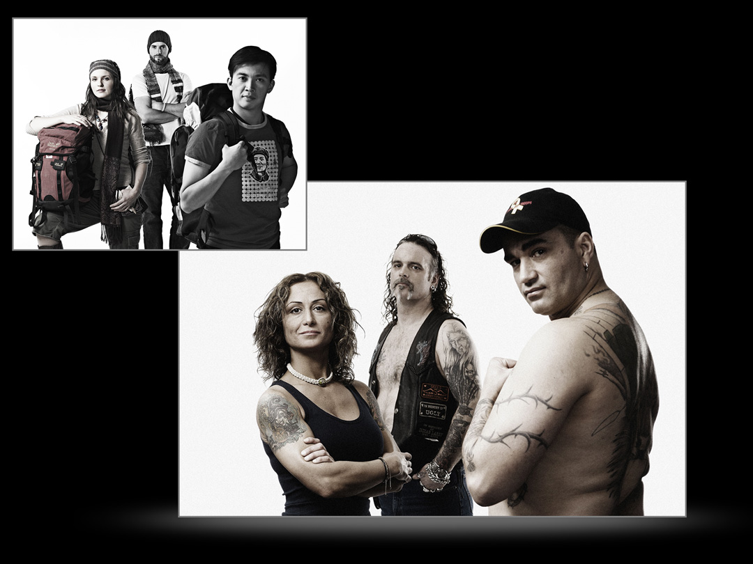 Editorial Portrait Photography and Head Shots of Tattoo artists and hikers -13