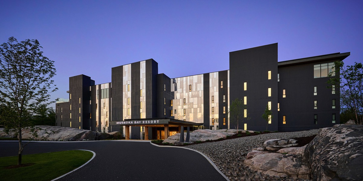 Hotel and Resort Photographer Marriott Approved Carole & Roy Timm Photography Muskoka Resort Exterior