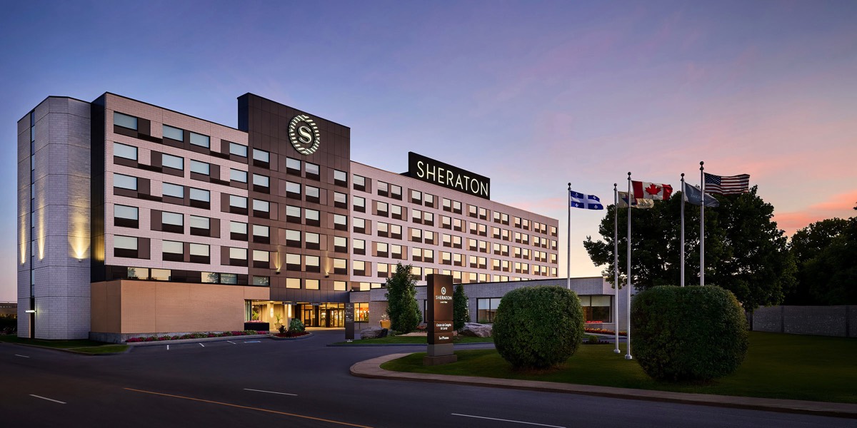 Hotel and Resort Photographer Marriott Approved Carole & Roy Timm Photography Sheraton Laval Exterior