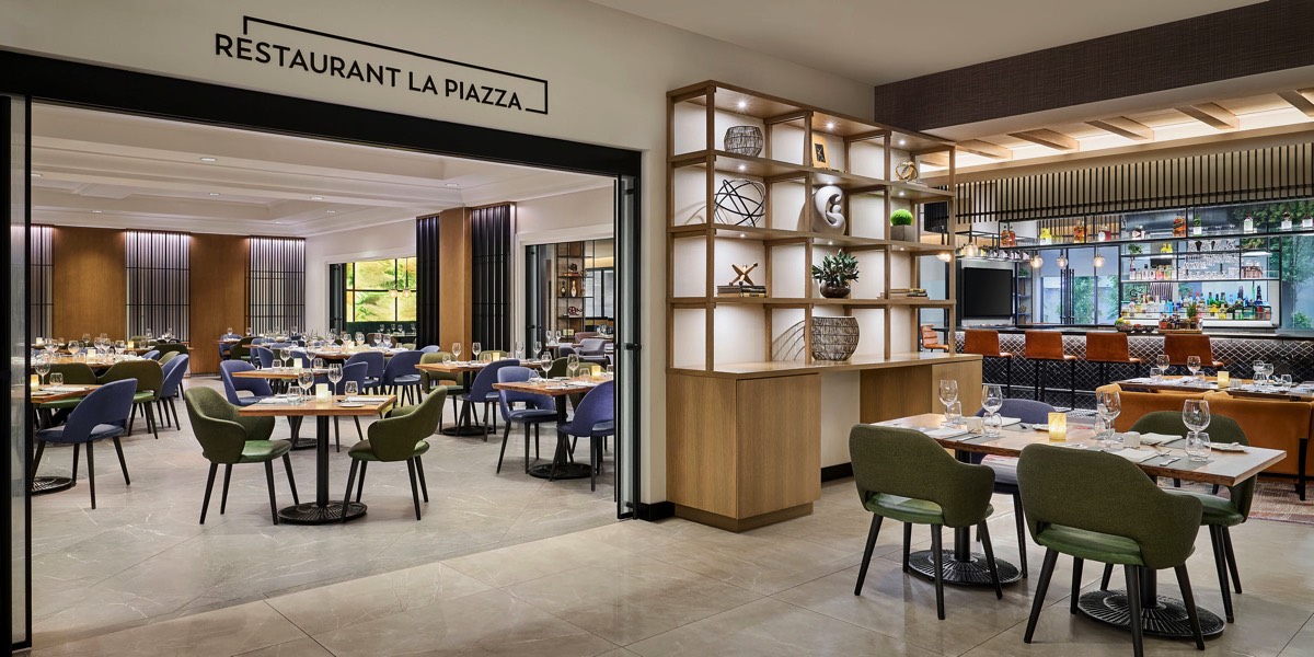 Hotel and Resort Photographer Marriott Approved Carole & Roy Timm Photography Sheraton Laval Restaurant